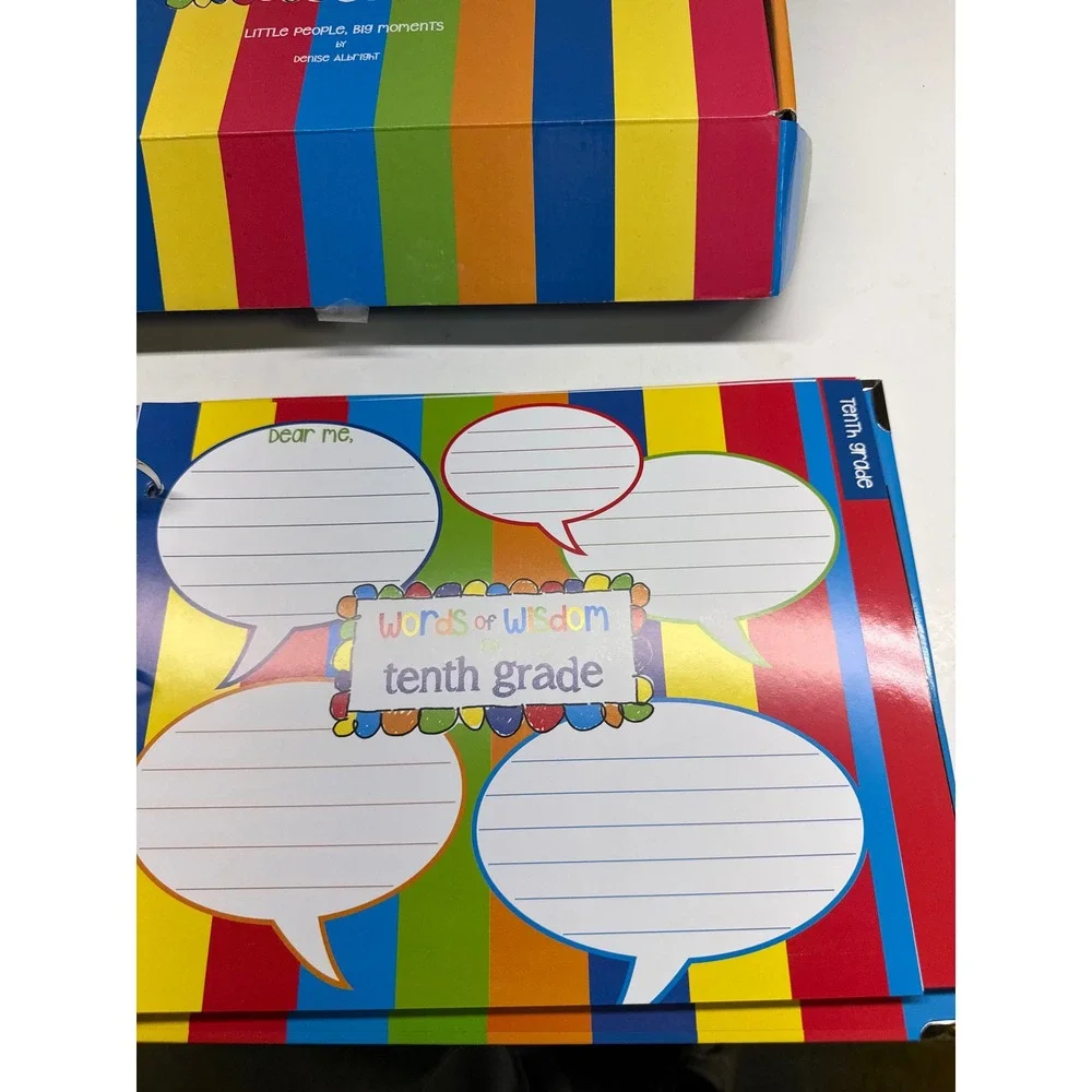 Denise Albright Class Keeper First and Last Days of School Memory Book Binder